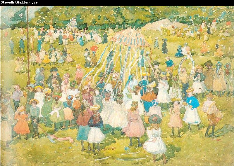 Maurice Prendergast May Day Central Park